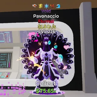 FORTNITE STEAL THE BRAINROT PAVONACCIO VOID 5 TRAITS