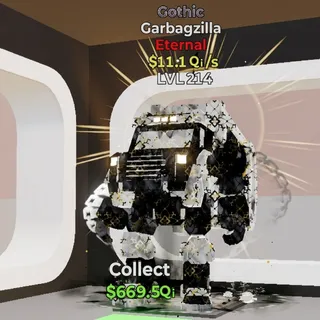 FORTNITE STEAL THE BRAINROT GARBAGZILLA GOTHIC