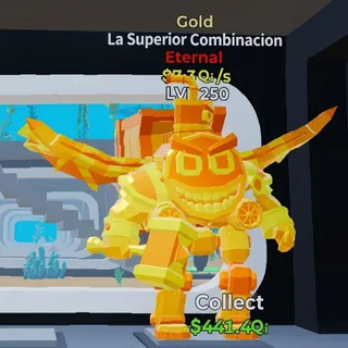 FORTNITE STEAL THE BRAINROT LA SUPERIOR COMBINACION GOLD MAX LVL