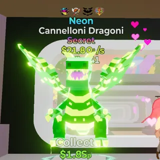 FORTNITE STEAL THE BRAINROT CANNELLONI DRAGONI NEON