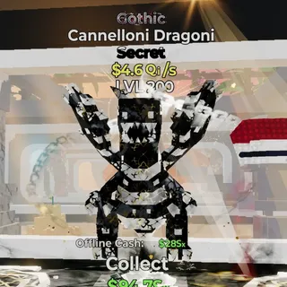 FORTNITE STEAL THE BRAINROT CANNELLONI DRAGONI GOTHIC
