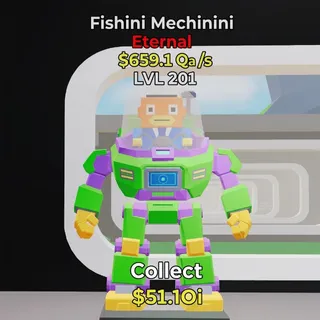 FORTNITE STEAL THE BRAINROT FISHINI MECHININI