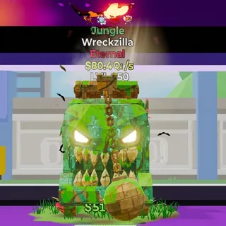 FORTNITE STEAL THE BRAINROT WRECKZILLA JUNGLE