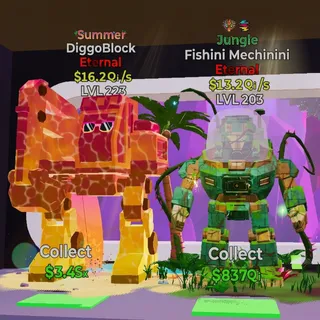 FORTNITE STEAL THE BRAINROT FISHINI MECHININI/DIGGOBLOCK