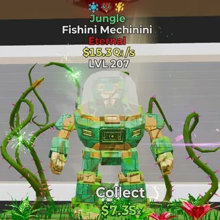 FORTNITE STEAL THE BRAINROT FISHINI MECHININI JUNGLE