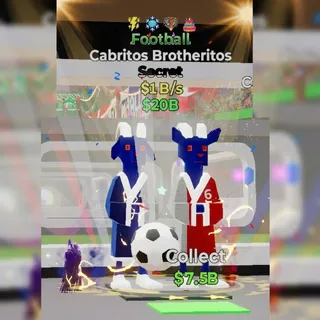 FORTNITE STEAL A BRAINROT CABRITOS BROTHERITOS FOOTBALL