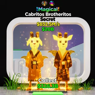 FORTNITE STEAL A BRAINROT CABRITOS BROTHERITOS MAGICAL