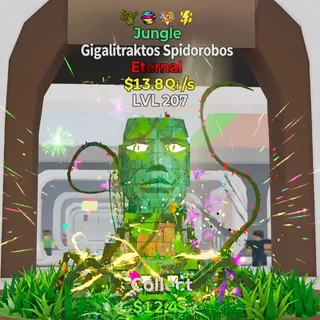 FORTNITE STEAL THE BRAINROT GIGALITRAKTOS SPIDOROBOS JUNGLE