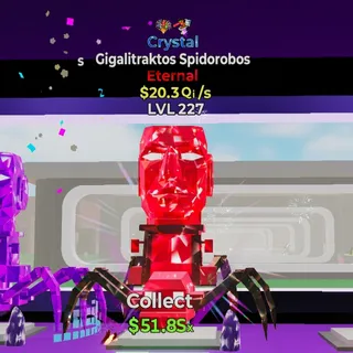 FORTNITE STEAL THE BRAINROT GIGALITRAKTOS SPIDOROBOS CRYSTAL