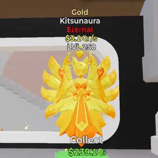 FORTNITE STEAL THE BRAINROT KITSUNAURA GOLD