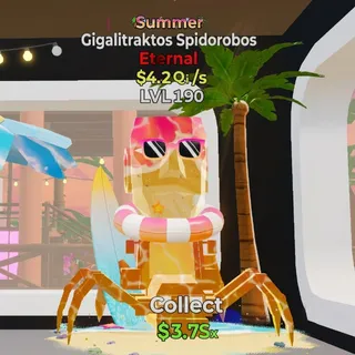 FORTNITE STEAL THE BRAINROT GIGALITRAKTOS SPIDOROBOS SUMMER