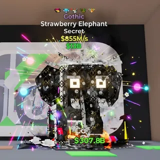 FORTNITE STEAL THE BRAINROT STRAWBERRY ELEPHANT GOTHIC