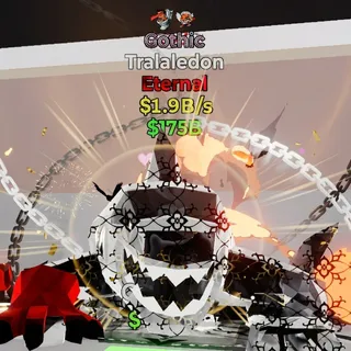 FORTNITE STEAL THE BRAINROT TRALALEDON GOTHIC 