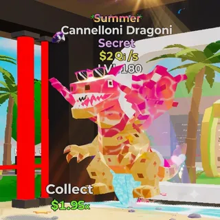 FORTNITE STEAL THE BRAINROT CANNELLONI DRAGONI SUMMER 2 Qi LVL 180