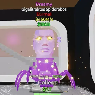 FORTNITE STEAL THE BRAINROT GIGALITRAKTOS SPIDOROBOS DREAMY