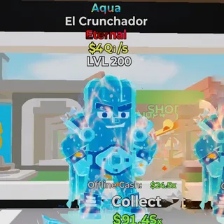 FORTNITE STEAL THE BRAINROT EL CRUNCHADOR AQUA