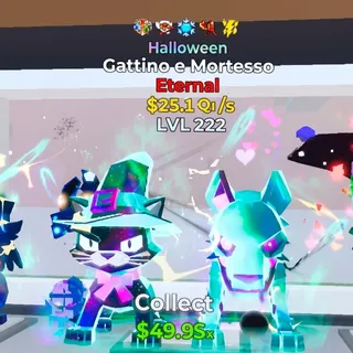 FORTNITE STEAL THE BRAINROT GATTINO E MORTOSSO HALLOWEEN