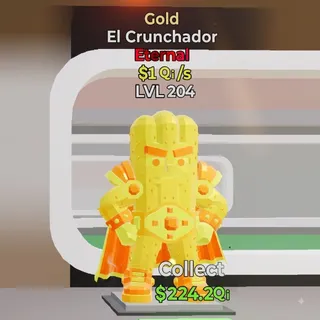 FORTNITE STEAL THE BRAINROT EL CRUNCHADOR GOLD