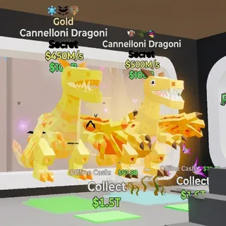 FORTNITE STEAL A BRAINROT CANNELLONI DRAGONI BUNDLE