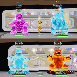 FORTNITE STEAL THE BRAINROT GORGONZILLA/CORNZILLA BUNDLE