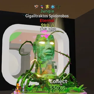 FORTNITE STEAL THE BRAINROT GIGALITRAKTOS SPIDOROBOS JUNGLE