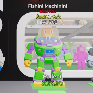 FORTNITE STEAL THE BRAINROT FISHINI MECHININI