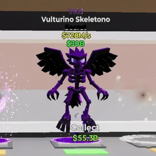 FORTNITE STEAL THE BRAINROT VULTURINO SKELETONO VOID