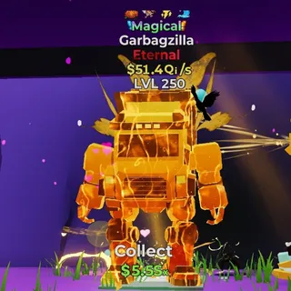 FORTNITE STEAL THE BRAINROT GARBAGZILLA MAGICAL