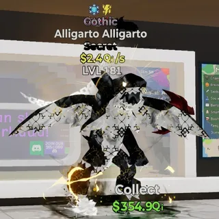 FORTNITE STEAL THE BRAINROT ALLIGARTO ALLIGARTO GOTHIC