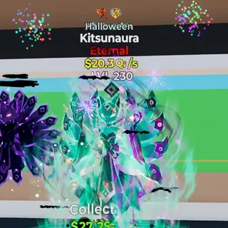 FORTNITE STEAL THE BRAINROT KITSUNAURA HALLOWEEN