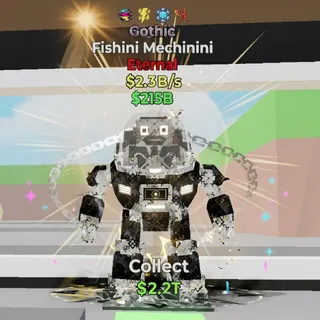 FORTNITE STEAL THE BRAINROT FISHINI MECHININI GOTHIC 4 TRAITS