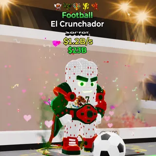 FORTNITE STEAL A BRAINROT EL CRUNCHADOR FOOTBALL