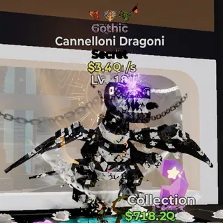 FORTNITE STEAL THE BRAINROT CANNELLONI DRAGONI GOTHIC