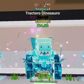 FORTNITE STEAL THE BRAINROT TRACTORO DINOSAURO MAGICAL