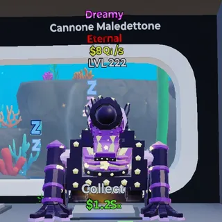 FORTNITE STEAL THE BRAINROT CANNONE MALEDETTONE DREAMY