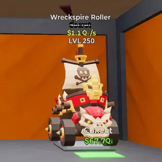 FORTNITE STEAL THE BRAINROT WRECKSPIRE ROLLER