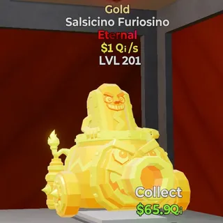 FORTNITE STEAL THE BRAINROT SALSICINO FURIOSINO GOLD