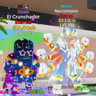 FORTNITE STEAL THE BRAINROT EL CRUNCHADOR/NECROMANO BUNDLE