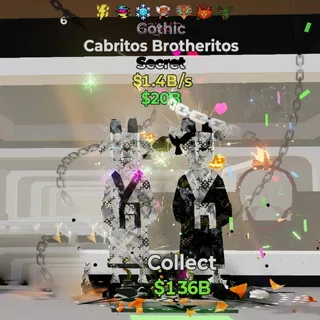 FORTNITE STEAL THE BRAINROT CABRITOS BROTHERITOS GOTHIC