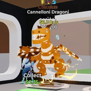 FORTNITE STEAL THE BRAINROT CANNELLONI DRAGONI CHOCOLATE 6.3Qi LVL 200