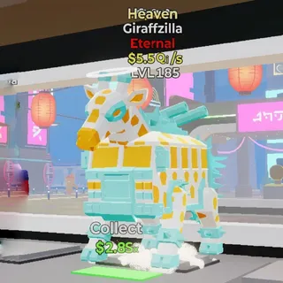 FORTNITE STEAL THE BRAINROT GIRAFFZILLA HEAVEN