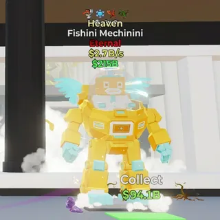 FORTNITE STEAL THE BRAINROT FISHINI MECHININI HEAVEN 4 TRAITS