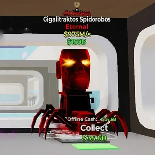 FORTNITE STEAL THE BRAINROT GIGALITRAKTOS SPIDOROBOS DARKNESS