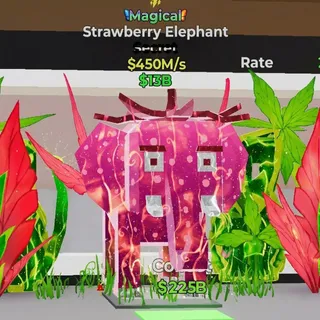 FORTNITE STEAL THE BRAINROT STRAWBERRY ELEPHANT MAGICAL