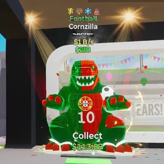 FORTNITE STEAL A BRAINROT CORNZILLA FOOTBALL