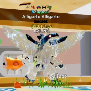 FORTNITE STEAL THE BRAINROT ALLIGARTO ALLIGARTO MAGICAL 10.1Qi/s LVL 201
