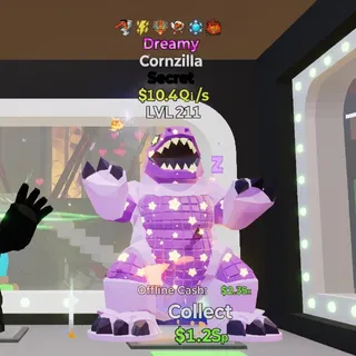 FORTNITE STEAL THE BRAINROT CORNZILLA DREAMY 6 TRAITS