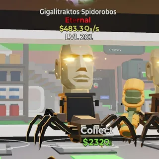 FORTNITE STEAL THE BRAINROT GIGALITRAKTOS SPIDOROBOS