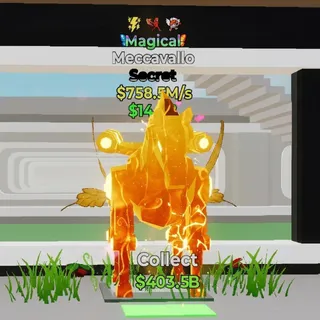 FORTNITE STEAL THE BRAINROT MECCAVALLO MAGICAL
