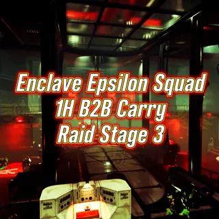Enclave epsilon squad 1h b2b carry raid stage 3